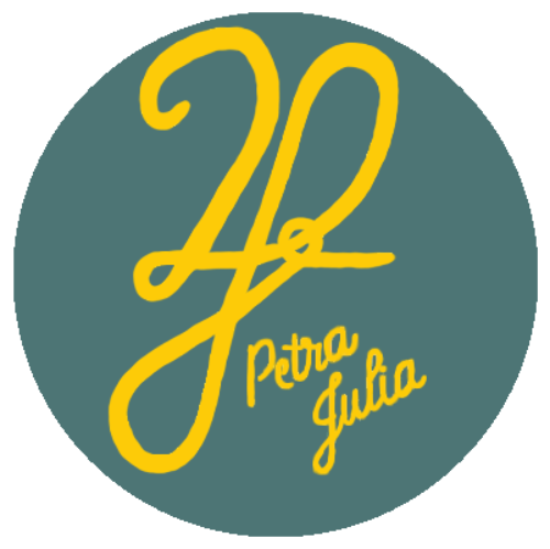 Petra Julia - pruvodkyne podvedomim - logo tmave